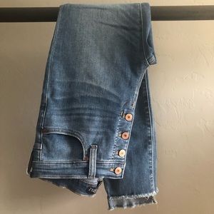 J.Crew Factory 10” highest-rise jean w/ button fly